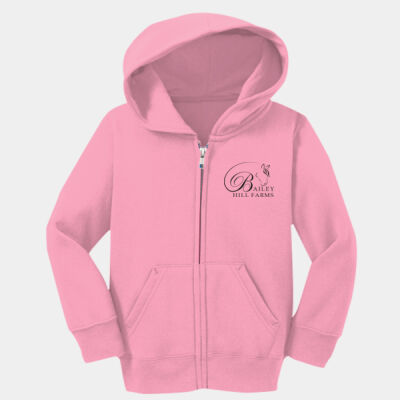 BSLC - Toddler Core Fleece Full Zip Hooded Sweatshirt Thumbnail